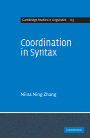 coordination in syntaz